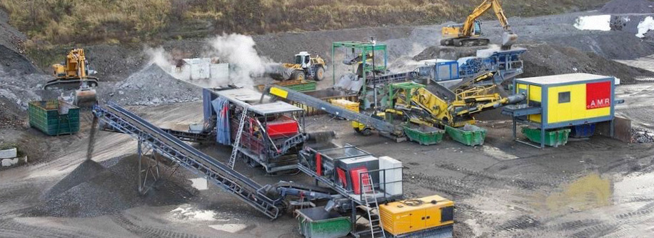 0.8 to 1.2 million tons of fully mobile steel slag production line